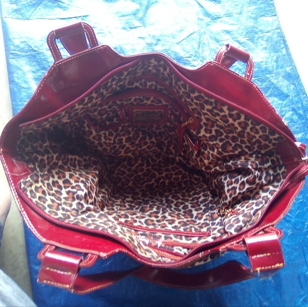 Maxx New York Red Tote Bag